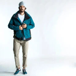 Tribord Blouson De Voile - Veste De Pluie Sailing 500 Homme Pétrole Jaune -Pêche Soldes Boutique blouson de voile veste de pluie sailing 500 homme petrole jaune 3