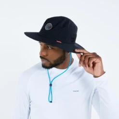 Tribord Chapeau Bateau Sailing 500 Adulte Voile Noir -Pêche Soldes Boutique chapeau bateau sailing 500 adulte voile noir 2