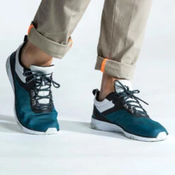 Tribord Chaussures Bateau Basket De Voile Race Homme Pétrole -Pêche Soldes Boutique chaussures bateau basket de voile race homme petrole 2