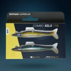 COMBO Leurres Souples Shad Lançon EELO 110 8gr AYU/BLEU -Pêche Soldes Boutique combo leurres souples shad lancon eelo 110 8gr ayubleu 9