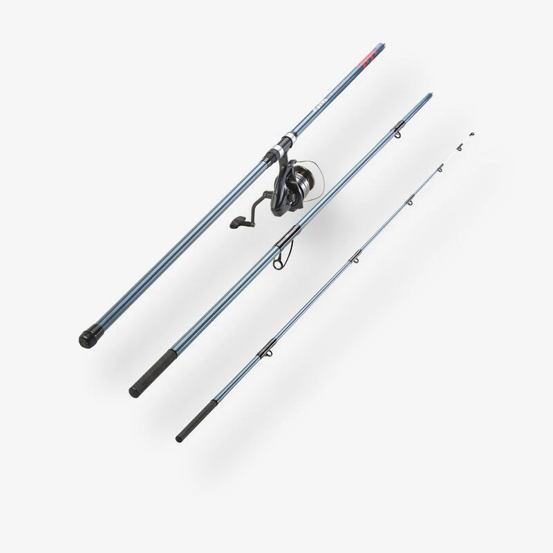 Ensemble Surfcasting Pêche En Mer SYMBIOS 500 4.20m 100-200g 3 Ensemble Surfcasting Pêche En Mer SYMBIOS 500 4.20m 100-200g