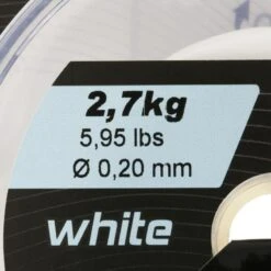 Fil Line Abrasion White 1000m Pêche En Mer -Pêche Soldes Boutique fil line abrasion white 1000m peche en mer 2