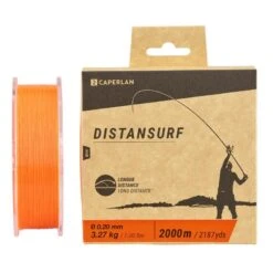 Fil Pêche En Surfcasting Orange DISTANSURF -Pêche Soldes Boutique fil peche en surfcasting orange distansurf 2