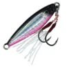 Jig Métallique Volkien Soul Micro Candy Nano 7g (Black Silver Pink) -Pêche Soldes Boutique jig metallique volkien soul micro candy nano 7g black silver pink