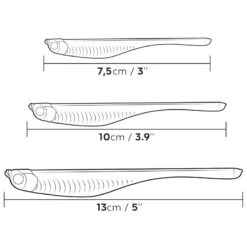 LEURRE SOUPLE FINESS AVEC ATTRACTANT WXM YUBARI FINSS 130 BLANC -Pêche Soldes Boutique leurre souple finess avec attractant wxm yubari finss 130 blanc 5