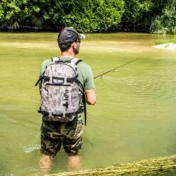 Sac De Pêche étanche 25 Litres Avec Système De 2 Fermetures éclair - CAMO -Pêche Soldes Boutique sac de peche etanche 25 litres avec systeme de 2 fermetures eclair camo 2