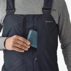 Salopette De Pêche Imperméable Chaude Homme - FO 500 TH Grise -Pêche Soldes Boutique salopette de peche impermeable chaude homme fo 500 th grise 4