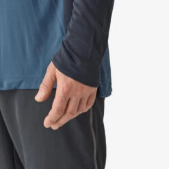 Tee-shirt De Pêche Anti-UV 500 Capuche Bleu -Pêche Soldes Boutique tee shirt de peche anti uv 500 capuche bleu 3