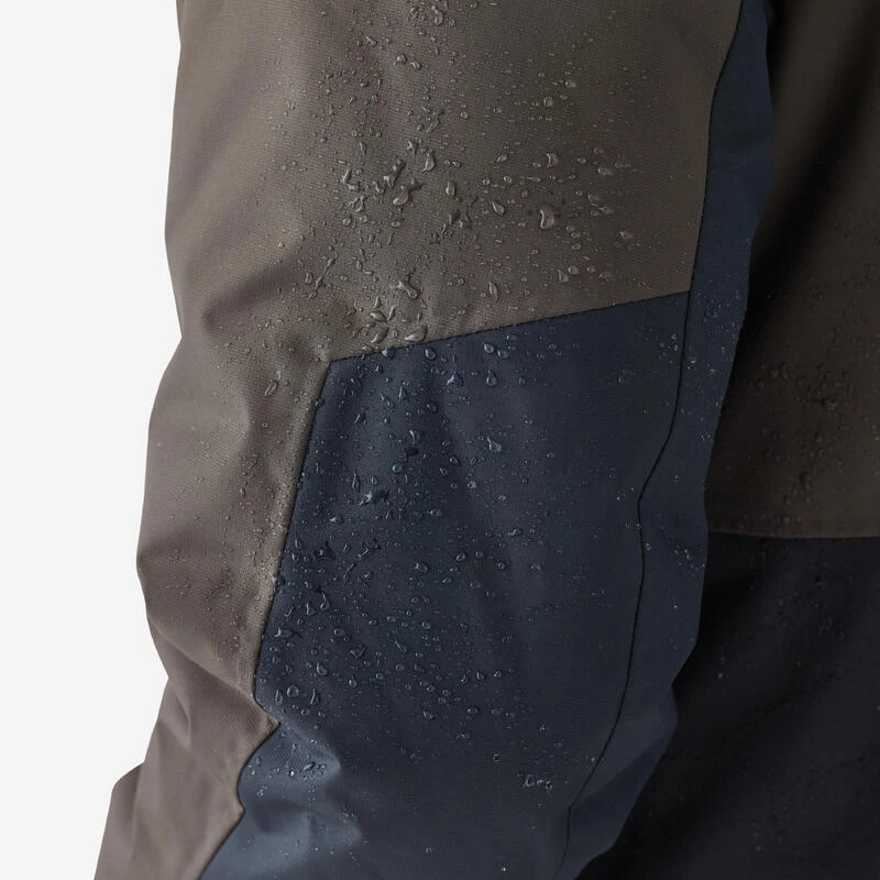 Veste De Pêche Imperméable Chaude Homme - FJ 500 TH Kaki 6 Veste De Pêche Imperméable Chaude Homme - FJ 500 TH Kaki – Image 4