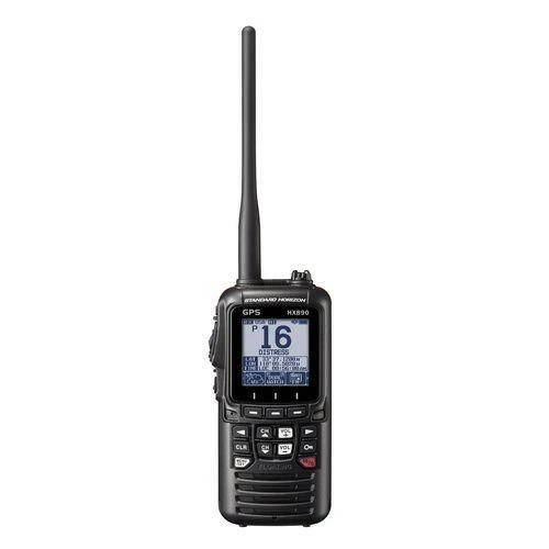 VHF Portable 6W étanche Flottante GPS, Grand écran, Noire 3 VHF Portable 6W étanche Flottante GPS, Grand écran, Noire